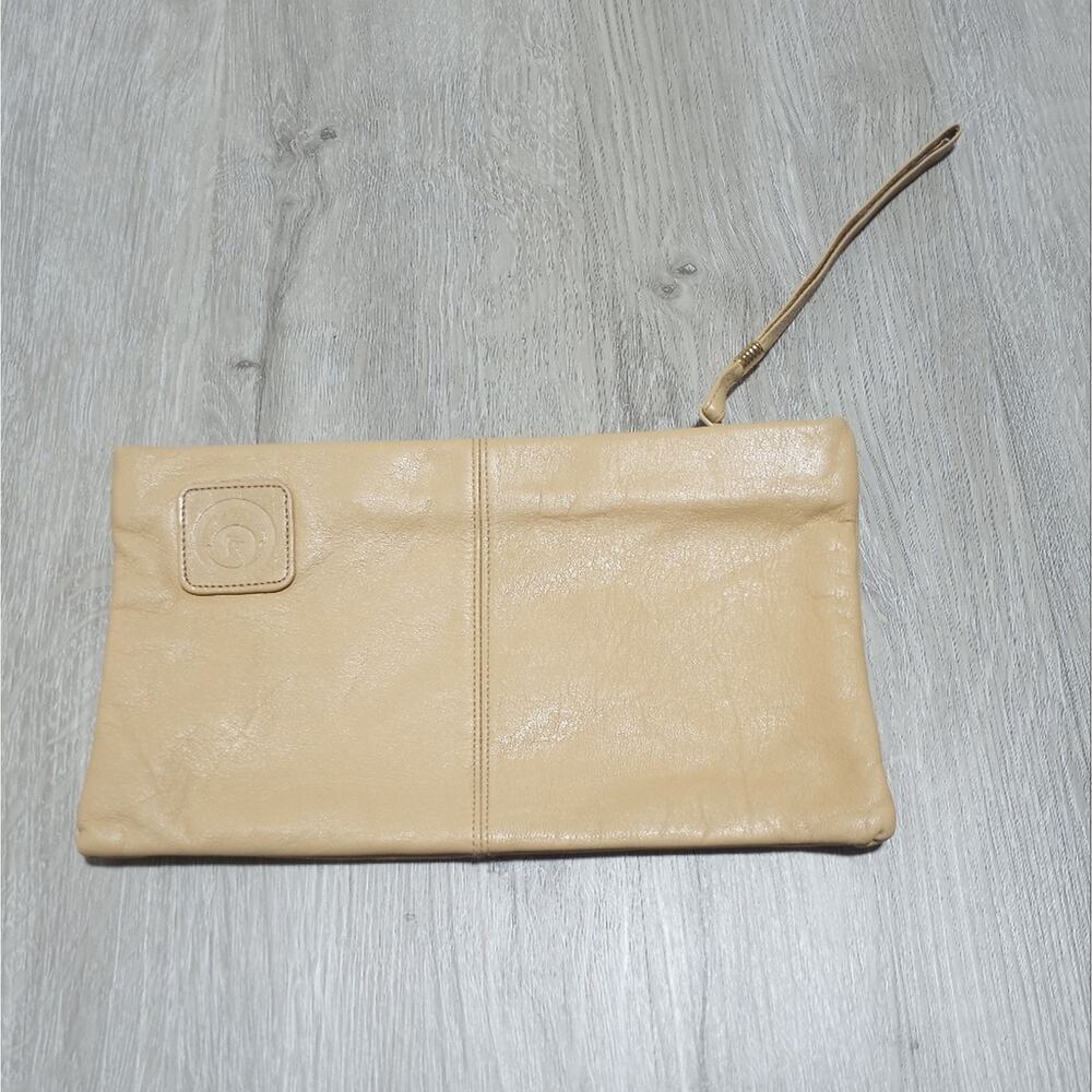 Sereta Tan Soft Leather Clutch Wallet